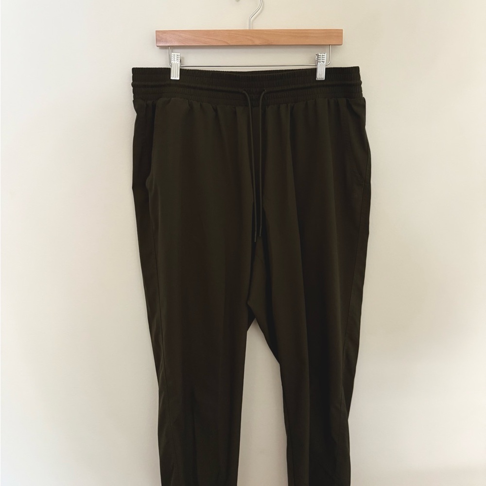 GAP Women's Dark Olive Ankle Joggers